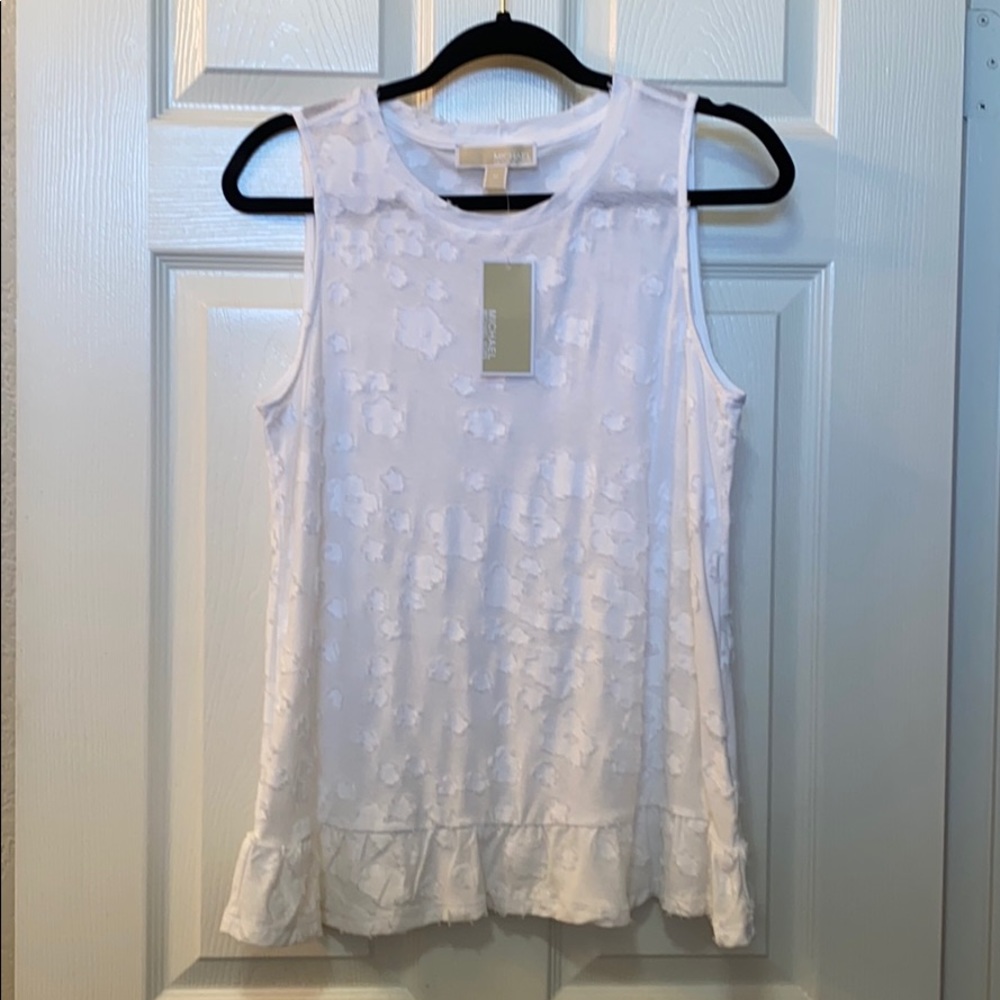 MICHAEL Michael Kors White Tank